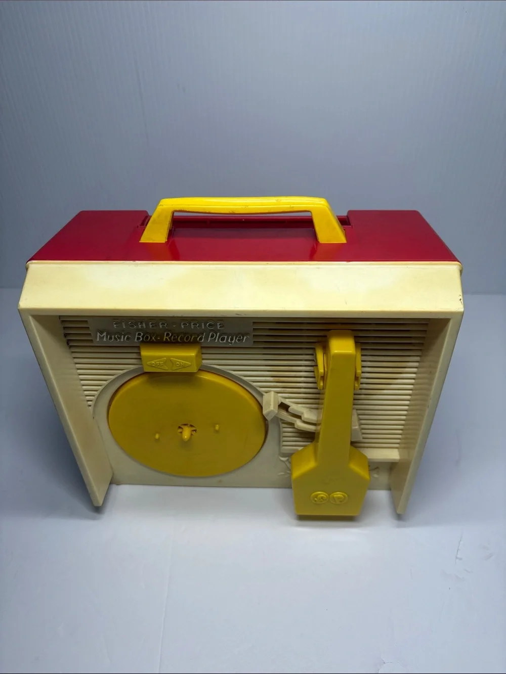 Fisher Price 1970’s  Music Box Kids Record Player and 5 records